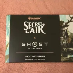 MTG Secret Lair x Ghost of Tsushima *RAINBOW FOIL* NEW/SEALED - Image 3