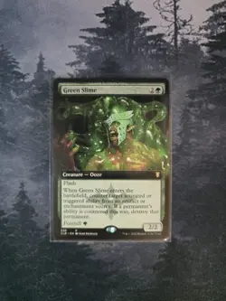 Green Slime (Extended Art) Commander Legends: Battle for Baldur's Gate Regular - Image 1