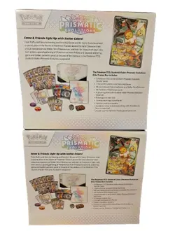 2 Pokemon TCG Prismatic Evolutions Elite Trainer Box (ETB) - Factory Sealed - Image 2