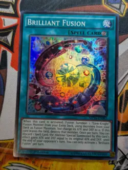 Yugioh Brilliant Fusion MP16-EN082 Super Rare 1st Edition NM - Image 1