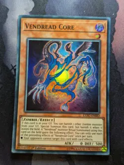Vendread Core - EXFO-EN083 - Super Rare - 1st Edition - Yugioh TCG - Image 1