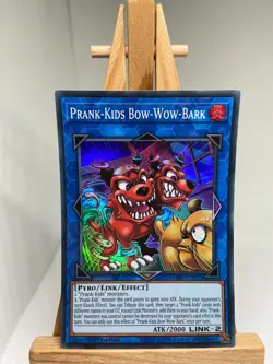 Prank-Kids Bow-Wow-Bark - Super Rare 1st Edition HISU-EN021 - NM - YuGiOh - Image 1