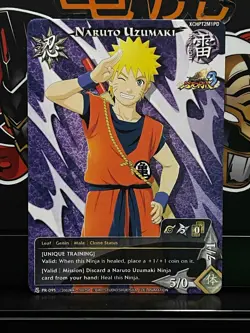 Naruto Uzumaki PR095 - Unique Training - Ultimate Ninja Storm 3 Promo Card - Image 1