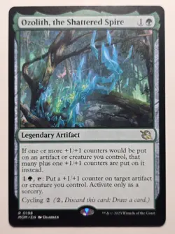 Ozolith, the Shattered Spire NM March of the Machine 372 MTG Reg magic card - Image 1