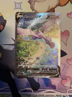Aerodactyl V 180/196 Swsh11: Lost Origin - Pokemon Card - Pack Fresh - Image 1