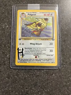 Pokemon Pidgeot Holo Rare TCG Card 8/64 First Edition - Image 2