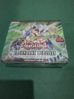 YUGIOH LEGENDARY DUELISTS SYNCHRO STORM BOOSTER BOX CARDS - Image 1