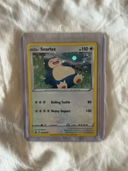 Snorlax SWSH032 Holo Promo Sword & Shield Promo Pokemon Card - Image 1