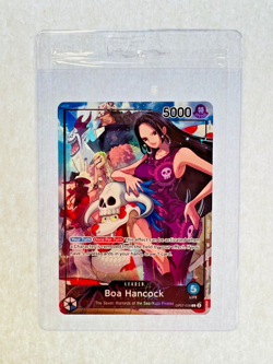 ONE PIECE TCG BOA HANCOCK OP07-038 PSA MAGAZINE FOIL PROMO EXCLUSIVE SEALED CARD - Image 1