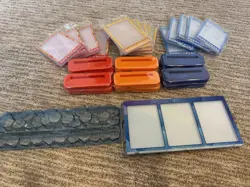 Pokemon Ultra Pro Magnetic Card Holders with Display Stand Lot of 14 Plus 3 Card - Image 2