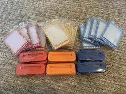 Pokemon Ultra Pro Magnetic Card Holders with Display Stand Lot of 14 Plus 3 Card - Image 4