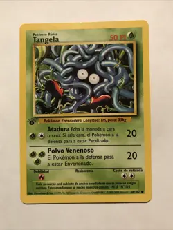 Tangela 1st Edition Base Set Spanish Common NM 66/102 Card - Image 1