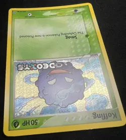Koffing Ex Deoxys 62/107 Reverse Holo Vintage Pokemon Card - NM - Image 4