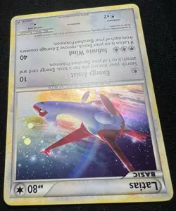 Latias HGSS10 Promo Cosmos Holo HeartGold & SoulSilver Pokemon Card - NM - Image 4