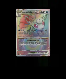 FAN-ART READ DESCRIPTION BELOW HOLO Vulpix Card Vulpix Pokemon Card p3 - Image 1