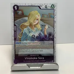 Vinsmoke Sora Wings of the Captain OP06-063 One Piece CCG Card Foil - Image 1