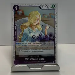 Vinsmoke Sora Wings of the Captain OP06-063 One Piece CCG Card Foil - Image 2