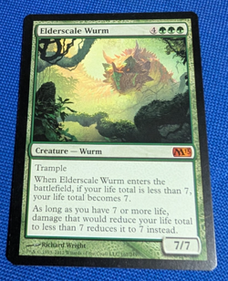 Elderscale Wurm, M13, Magic the Gathering, MTG - Image 1