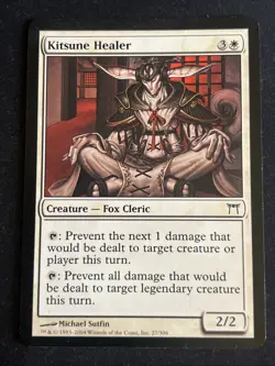 1x Kitsune Healer (27) Champions of Kamigawa LP MTG Magic the Gathering x1 MKE - Image 1