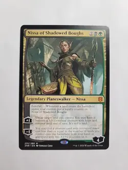 MTG - Nissa of Shadowed Boughs ZNR Regular Mythic #231 - Image 1
