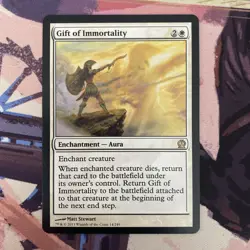 Gift of Immortality - Theros - Magic the Gathering MTG - Image 1