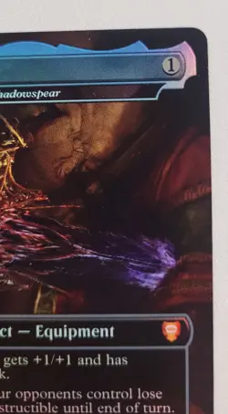 MTG Morgul-Knife Shadowspear Borderless 353 Lord of The Rings Foil NM - Mythic - Image 5