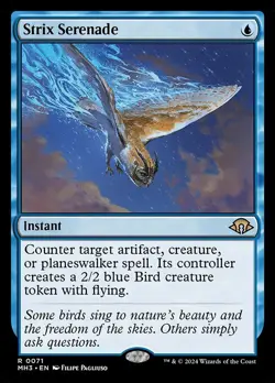 1x Strix Serenade NM Eng MTG - Modern Horizons 3 - Image 1