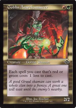 Goblin Anarchomancer (Retro Frame) C Modern Horizons 2 421 LP - Image 1
