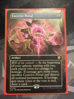 Coercive Portal (Borderless) Commander: the Lost Caverns of Ixalan Regular - Image 1
