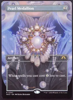 Pearl Medallion - 347 Borderless not foil MTG MH3 - Image 1