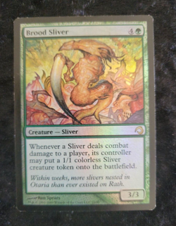 ~MTG Brood Sliver FOIL - PDS: Slivers 022/041 Rare Magic the Gathering - Image 1