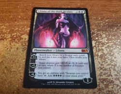 Liliana of the Dark Realms - Core Set M13 MTG Magic the Gathering - Near Mint - Image 1