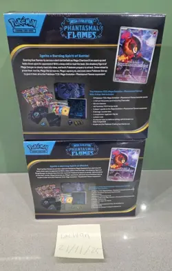 Pokemon TCG: Mega Evolution Phantasmal Flames Elite Trainer Box ETB ✅FREE SHIP✅ - Image 2