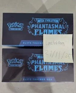 Pokemon TCG: Mega Evolution Phantasmal Flames Elite Trainer Box ETB ✅FREE SHIP✅ - Image 3
