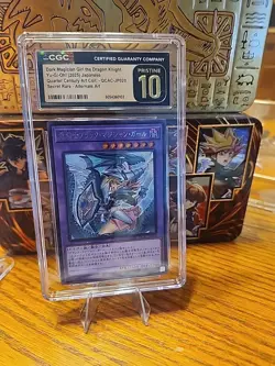 2025 YU-GI-OH! QCAC-JP020 DARK MAGICIAN GIRL THE DRAGON KNIGHT CGC 10 PRISTINE - Image 1