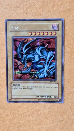 Yu-Gi-Oh! TCG Zoa TFK-001 The Falsebound Kingdom Unlimited Promo Secret Rare LP - Image 3