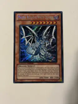 YUGIOH- Malefic Blue-Eyes White Dragon - YMP1-EN002 - Secret Rare - Limited - NM - Image 2
