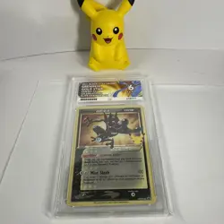 Greninja Gold Star Promo #SWSH144 Ace 6 Graded Pokemon Card Holo - Image 1