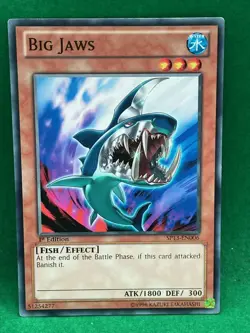 Big Jaws Common SP1313-EN006 1st Edition Yugioh Card - Image 1