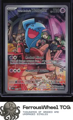 Team Rocket's Wobbuffet 203 - SV: Scarlet & Violet Promo Cards - (NM) - Image 1