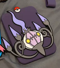 Chandelure Halloween Pokemon TCG Card Display Key Chain No CARD - Image 1