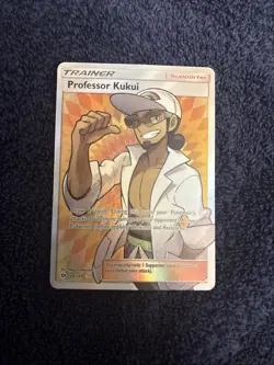 Professor Kukui (Full Art) 148/149 Ultra Rare SM Base Set Pokemon Card - Image 1