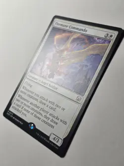 Firemane Commando Commander: March of the Machine Regular Card NM magic card - Image 3