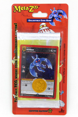 MetaZoo Cryptid Nation 2nd Edition Sleeved Booster Pack w/Mothman Card & Coin - Image 1