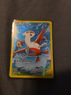 Pokemon TCG Latias XY78 Full Art Black Star Holo Promo Card LP/MP - Image 1