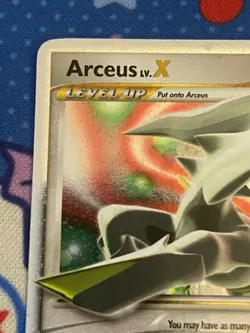Pokemon TCG 2009 Platinum Arceus LV.X Ultra Rare Holo Card 94/99 M P Condition - Image 5