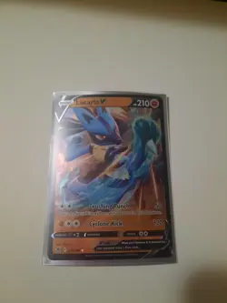Lucario V - 078/189 - Pokemon Astral Radiance Sword & Shield Ultra Rare Card NM - Image 1