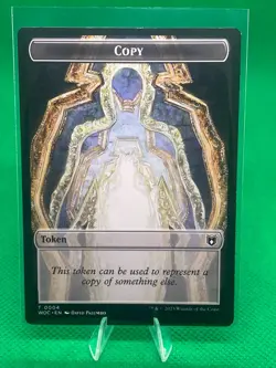 MTG Wilds of Eldraine Commander - Faerie Rogue 1/1 & Copy [Token] - Image 2