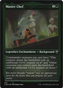 Master Chef (Foil Etched) - FOIL - C Commander Legends: Battle for Baldur's Gate - Image 1