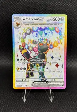 Pokemon Umbreon ex SVP 176 Premium Figure Collection Black Star Promo - Image 1